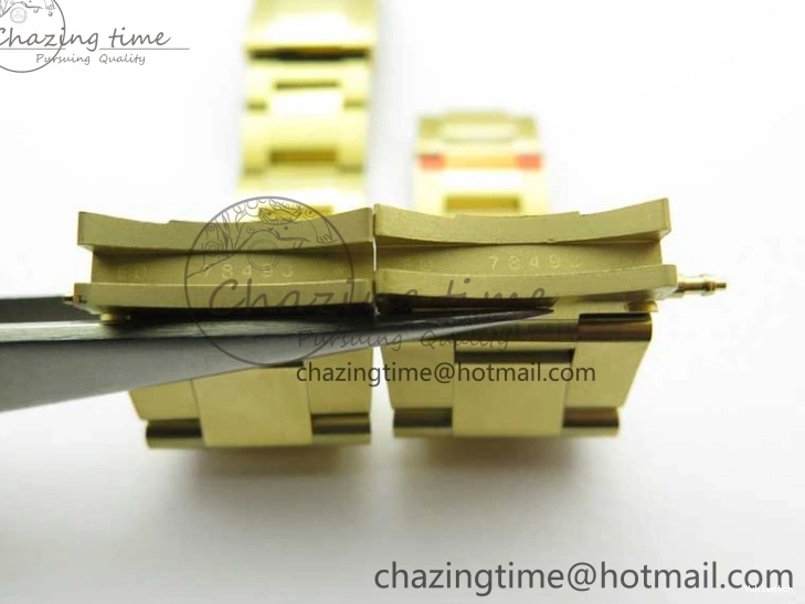 KKF Steel YG Dial Best 904L Edition 1:1 Green Bracelet YG Daytona on A7750 0410